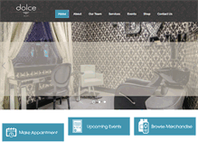 Tablet Screenshot of dolceaustin.com